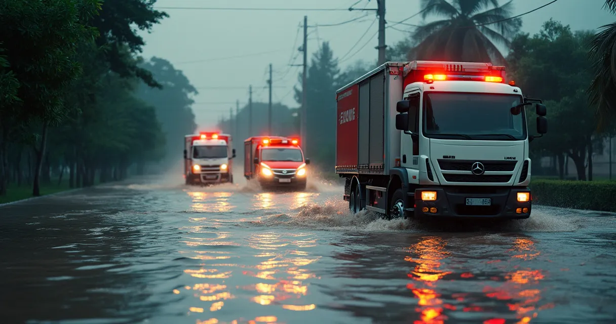 ¡ALERTA! Vialidad declara emergencia en rutas de Bahía Blanca tras temporal devastador